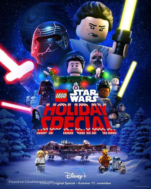 The Lego Star Wars Holiday Special - Danish Movie Poster