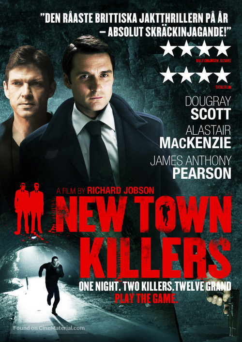 New Town Killers - Swedish Movie Cover
