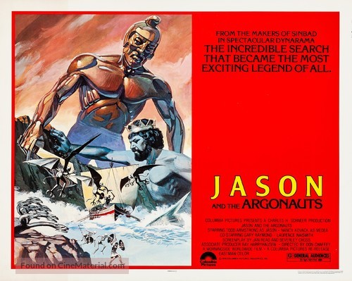 Jason and the Argonauts - Re-release movie poster
