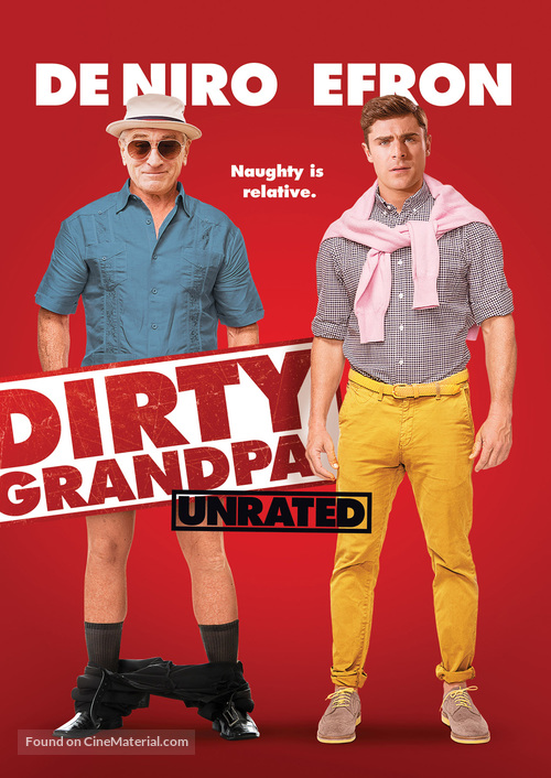 Dirty Grandpa - Canadian DVD movie cover