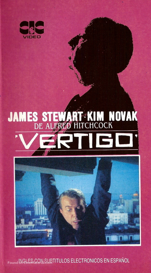Vertigo - Argentinian VHS movie cover