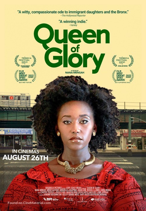 Queen of Glory - British Movie Poster