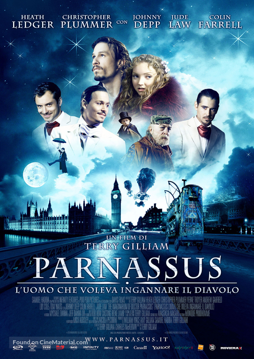 The Imaginarium of Doctor Parnassus - Italian Movie Poster