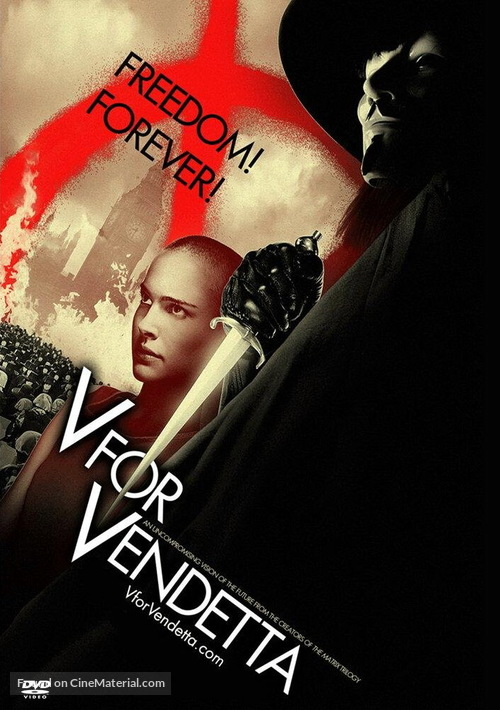 V for Vendetta - Turkish Movie Cover