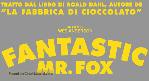 Fantastic Mr. Fox - Italian Logo