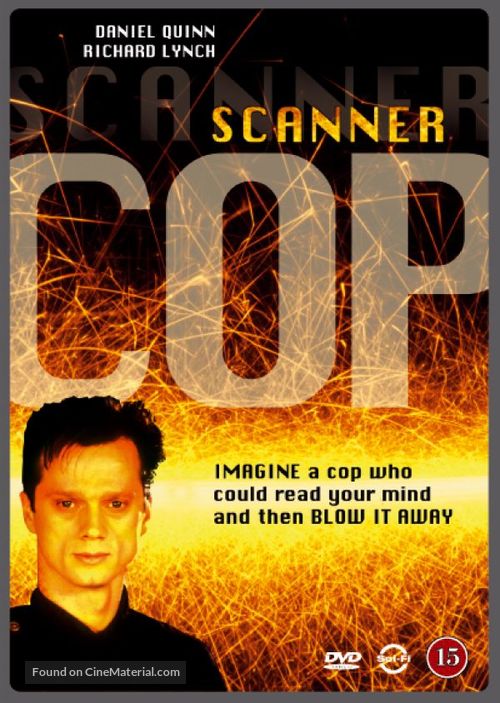 Scanner Cop - Danish DVD movie cover