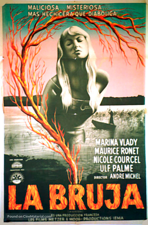 La sorci&egrave;re - Argentinian Movie Poster