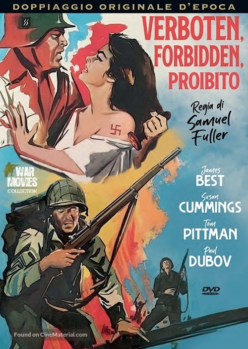 Verboten! - Italian DVD movie cover