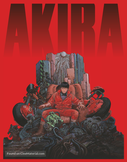 Akira - Japanese Blu-Ray movie cover