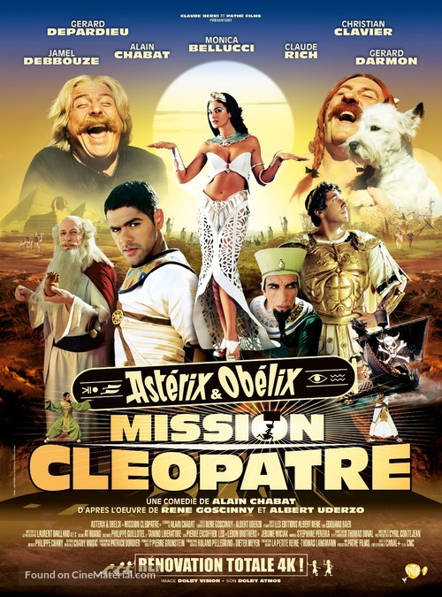 Ast&eacute;rix &amp; Ob&eacute;lix: Mission Cl&eacute;op&acirc;tre - French Re-release movie poster