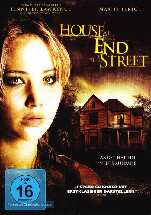 House at the End of the Street - German DVD movie cover