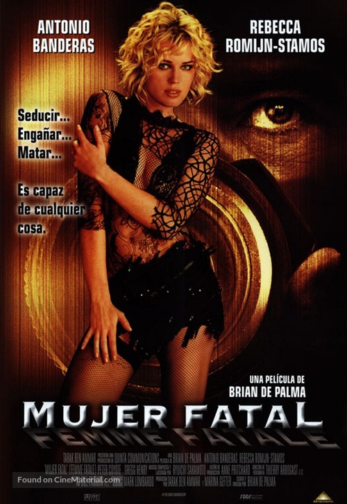 Femme Fatale - Argentinian Movie Poster