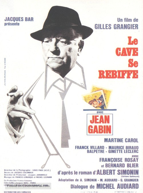 Le cave se rebiffe - French Movie Poster