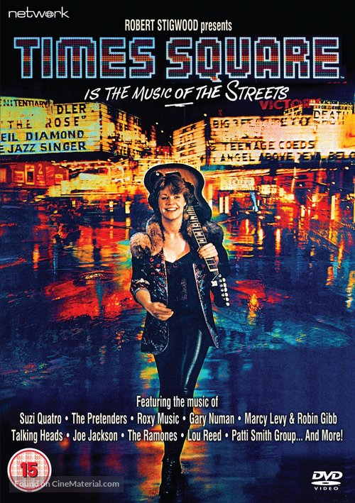Times Square - British DVD movie cover