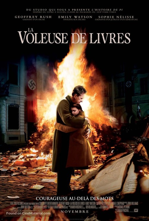 The Book Thief - Canadian Movie Poster