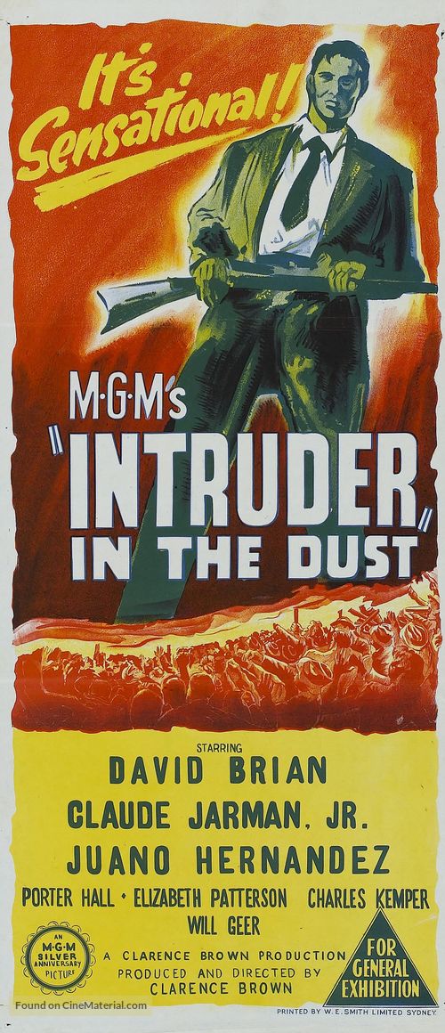 Intruder in the Dust - Australian Movie Poster