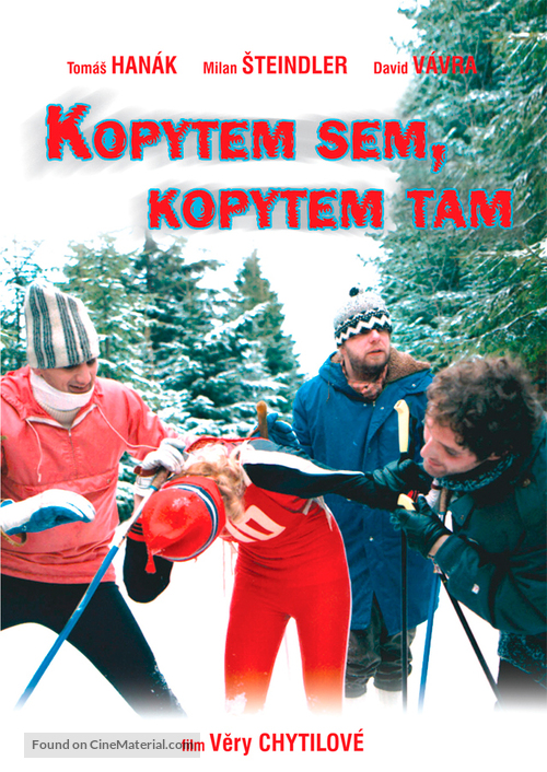 Kopytem sem, kopytem tam - Czech DVD movie cover