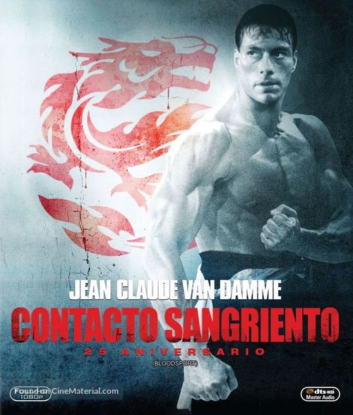 Bloodsport - Spanish Blu-Ray movie cover
