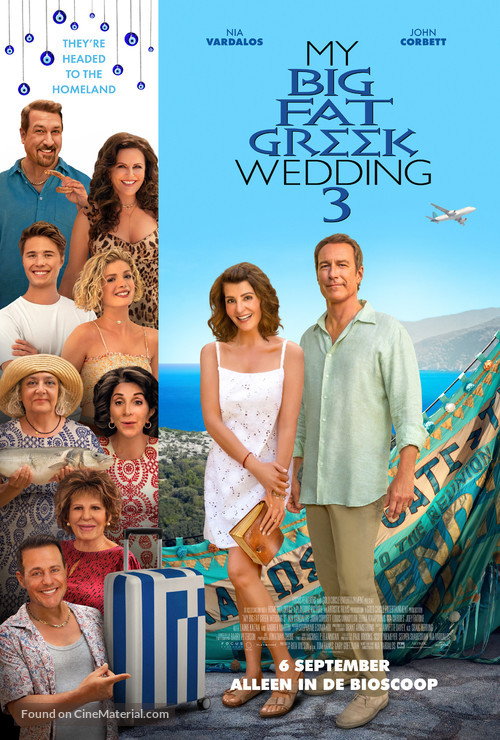 My Big Fat Greek Wedding 3 - Dutch Movie Poster