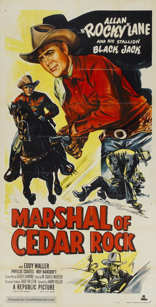 Marshal of Cedar Rock - Movie Poster