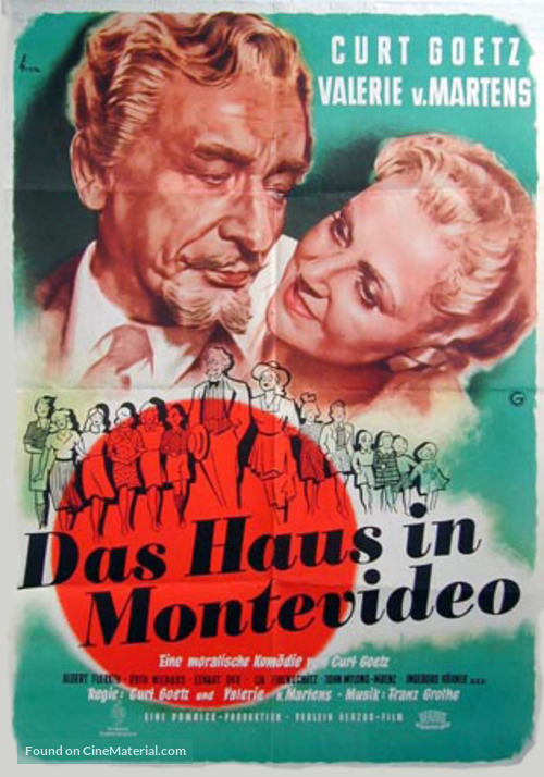Das Haus in Montevideo - German Movie Poster