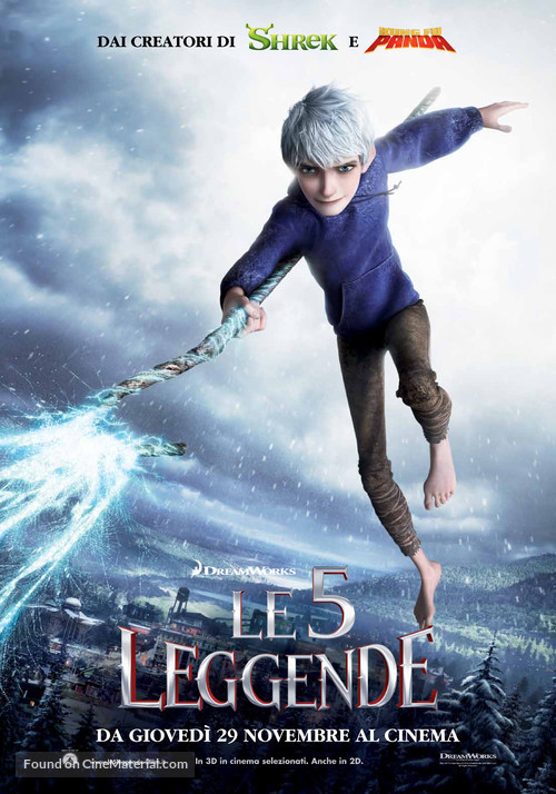 Rise of the Guardians - Italian Movie Poster