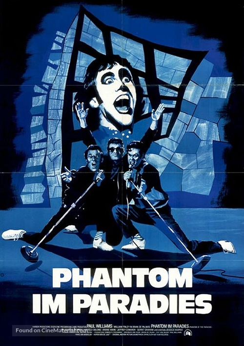 Phantom of the Paradise - German Movie Poster