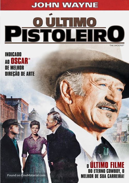 The Shootist - Brazilian DVD movie cover