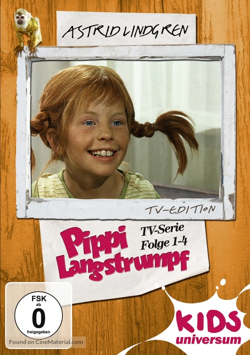&quot;Pippi L&aring;ngstrump&quot; - German DVD movie cover
