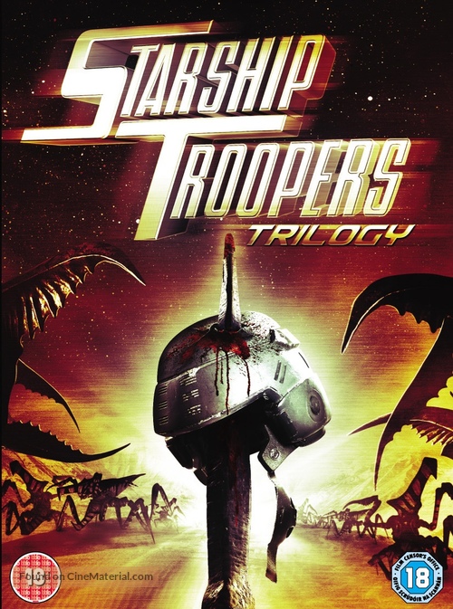Starship Troopers - British Movie Cover