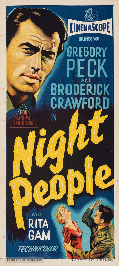 Night People - Australian Movie Poster