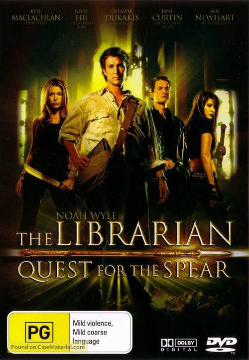 The Librarian: Quest for the Spear - Australian Movie Cover