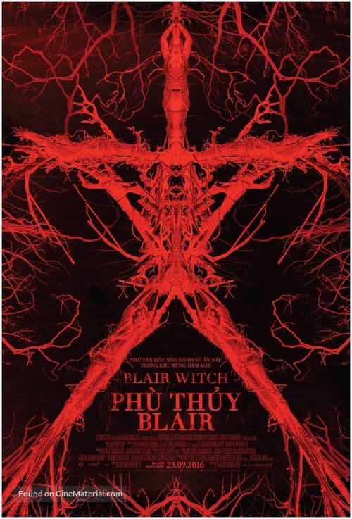 Blair Witch - Vietnamese Movie Poster