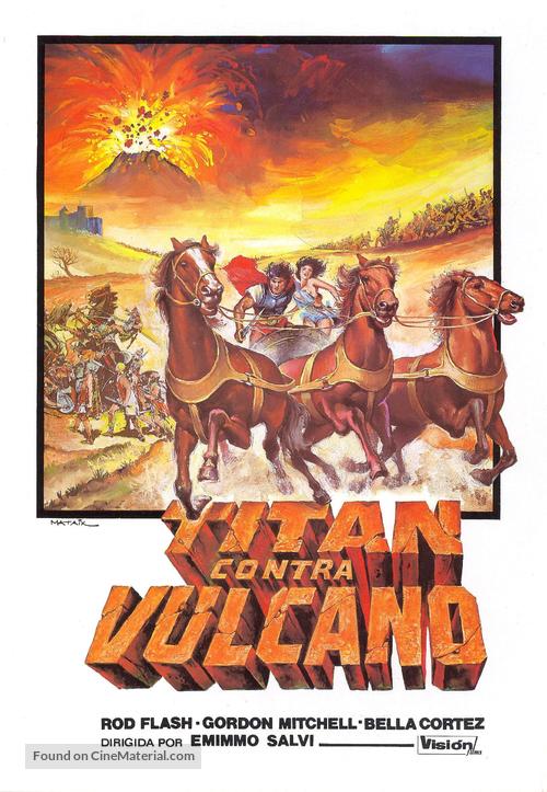 Vulcano, figlio di Giove - Spanish Movie Poster