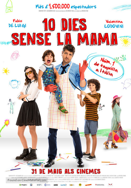 10 giorni senza mamma - Andorran Movie Poster