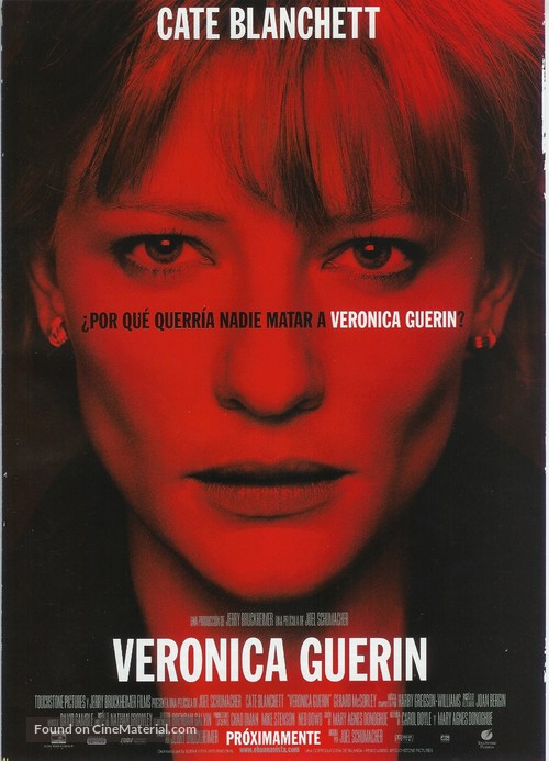 Veronica Guerin - Spanish Movie Poster