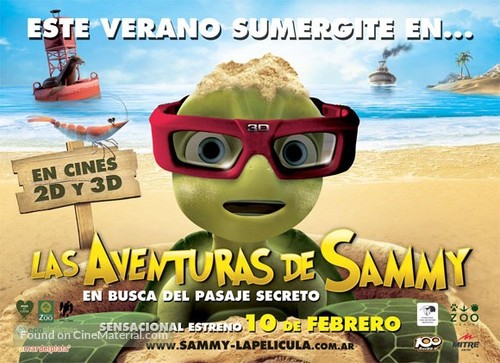 Sammy&#039;s avonturen: De geheime doorgang - Argentinian Movie Poster