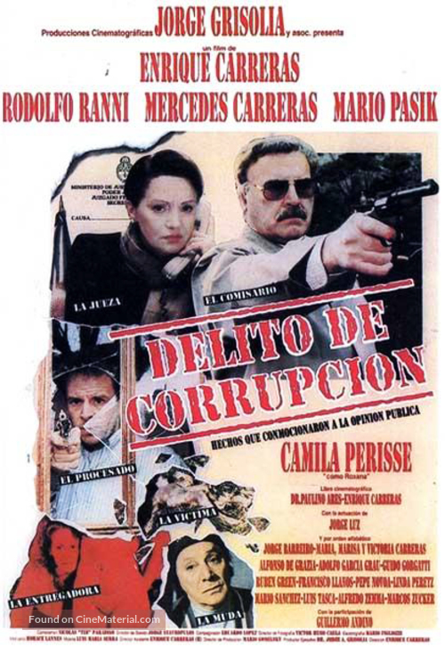 Delito de corrupci&oacute;n - Argentinian Movie Poster