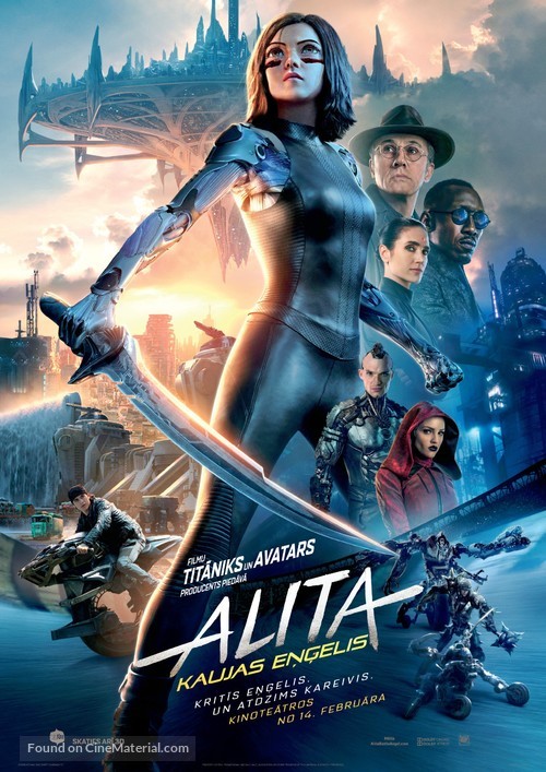 Alita: Battle Angel - Latvian Movie Poster