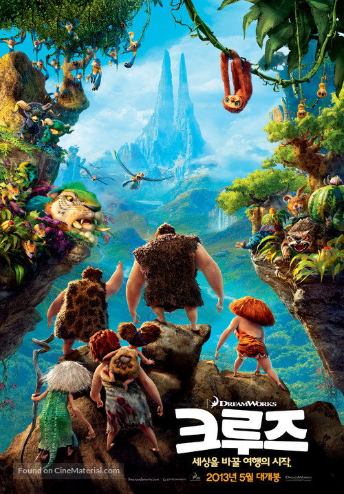 The Croods - South Korean Movie Poster