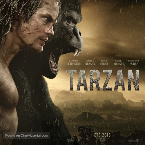 The Legend of Tarzan - French Movie Poster