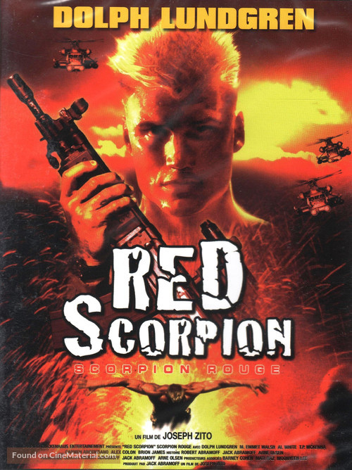 Red Scorpion - French Movie Cover