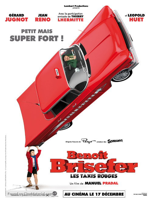 Beno&icirc;t Brisefer: Les taxis rouges - French Movie Poster