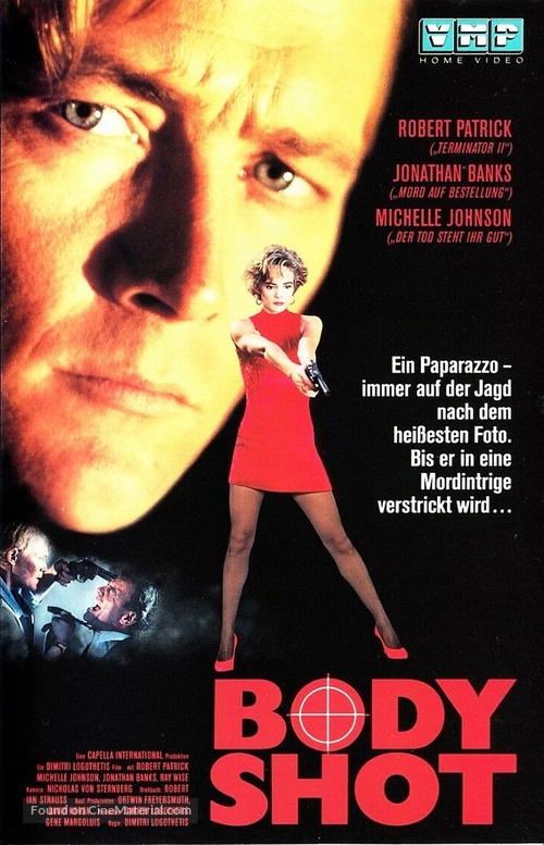 Body Shot - German VHS movie cover