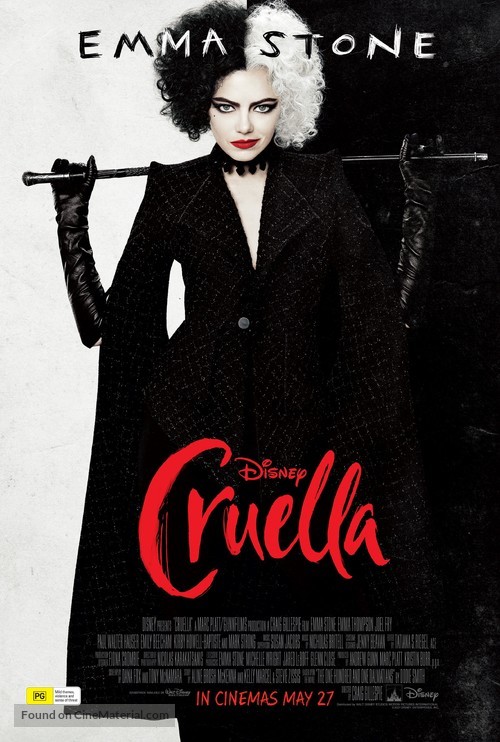 Cruella - Australian Movie Poster