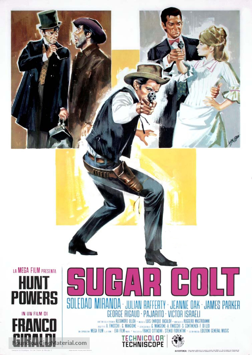 Sugar Colt - Italian Movie Poster