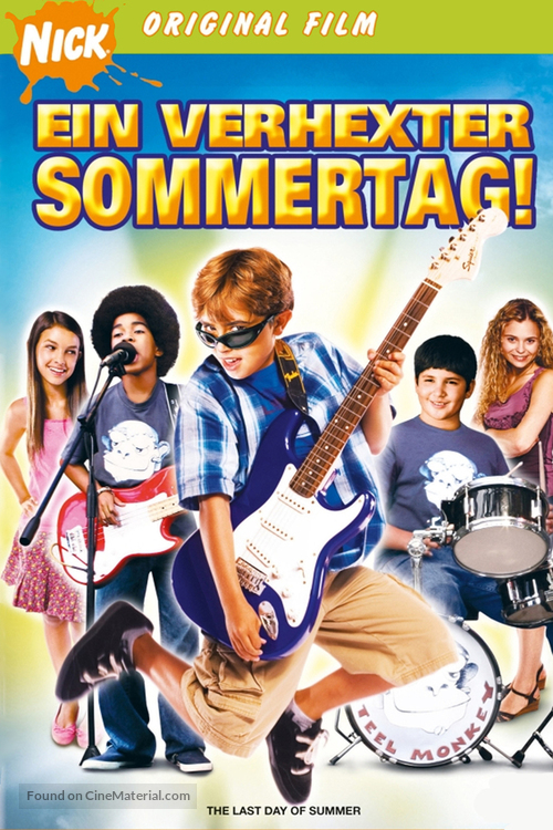 The Last Day of Summer - German DVD movie cover