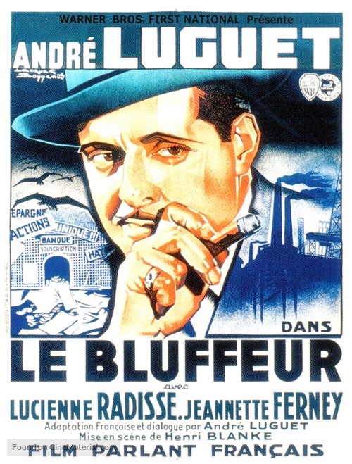 Bluffeur, Le - French Movie Poster