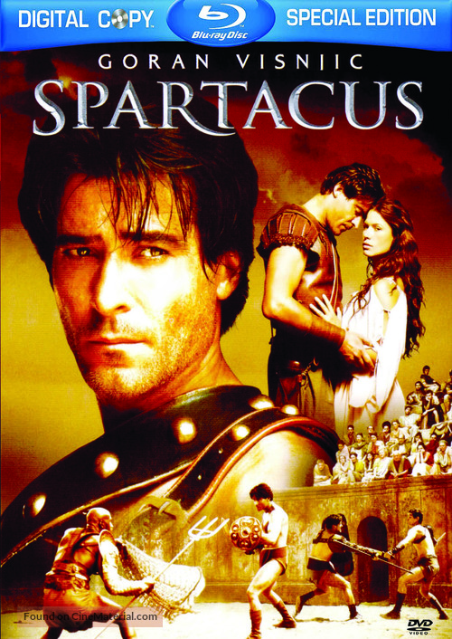 Spartacus - Blu-Ray movie cover