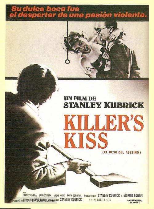 Killer&#039;s Kiss - Spanish Movie Poster